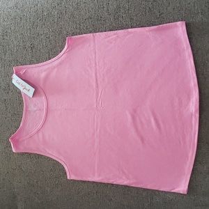 NWT Cat & Jack girl's pink tank top XXL (18)